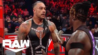 R Truth Tries to Help Damian Priest vs Drew McIntyre  WWE Raw Highlights 12224  WWE on USA [upl. by Esnofla262]