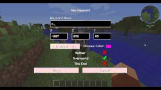 How to use Waypoints in Minecraft [upl. by Amias]