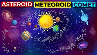 Asteroid vs Meteoroid vs Comet Tagalog [upl. by Ennyrb]