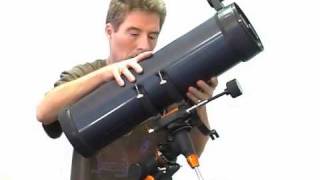 Setting Up Celestron AstroMaster 130 EQ Telescope [upl. by Nylrebma]