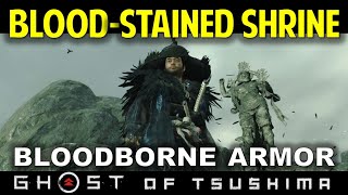 BloodStained Shrine Location amp Riddle Solution  Ghost of Tsushima Iki Island DLC Guide [upl. by Ialohcin]