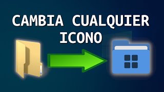 📁 Personalizar ICONOS en Windows 10 sin PROGRAMAS  TUTORIAL [upl. by Baptista4]