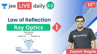 JEE 2022 Ray Optics L1  Law of Reflection  Unacademy JEE  JEE Physics  Jayant Nagda [upl. by Naus386]