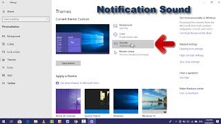 How to Change or Remove Notification Sound on Windows 10 Easily [upl. by Idonna]