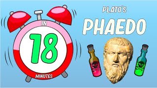 PLATOS PHAEDO Socrates Death Explained  Ancient Greek Philosophy [upl. by Bohs]